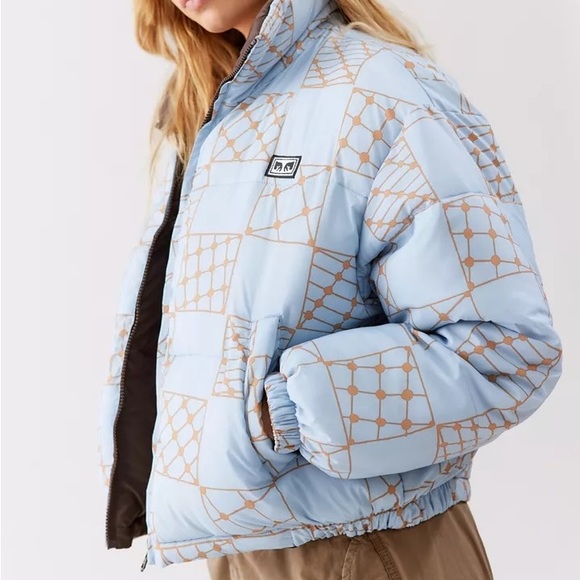 Obey Jackets & Blazers - OBEY Rachel Reversible Puffer Jacket